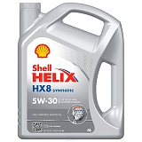 Масло моторное Shell Helix  HX8 Synthetic 5W-30 (4л)