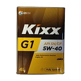 Масло моторное Kixx G1 SN/CF 5W-40 синт. (4L)