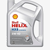 Масло моторное Shell Helix  HX8 Synthetic 5W-40 (4л)