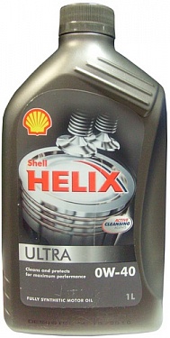 Масло моторное Shell Helix Ultra 0W-40 (1л)