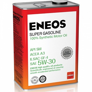 Масло моторное Eneos Super Gasoline SM 5/30 синт. (4 л)