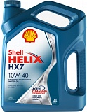 Масло моторное Shell Helix  HX7 10W-40 (4л)