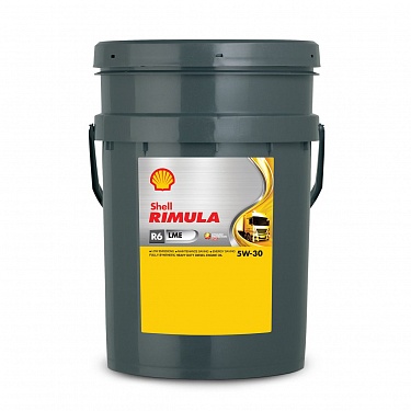 Масло моторное Shell Rimula R6 LME 5W-30 (20л)