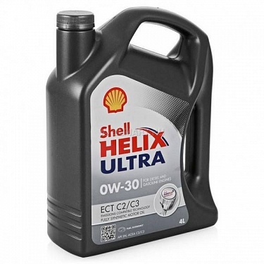 Масло моторное Shell Helix Ultra ECT 0W-30 C2/C3 (4л)