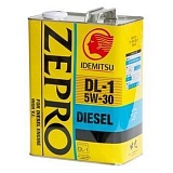 Масло моторное Idemitsu ZEPRO Diesel 5W-30 DL-1 п/синт. (4 л)